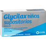 SUPOSITORIOS GLICERINA GLYCILAX INFANTIL 15 UNIDADES